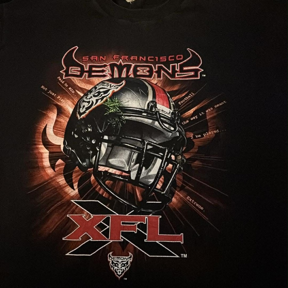 San Francisco Demons XFL Graphic T-Shirt - Picture 3 of 5